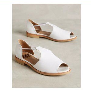 Anthropologie | Leia T-Strap Flats